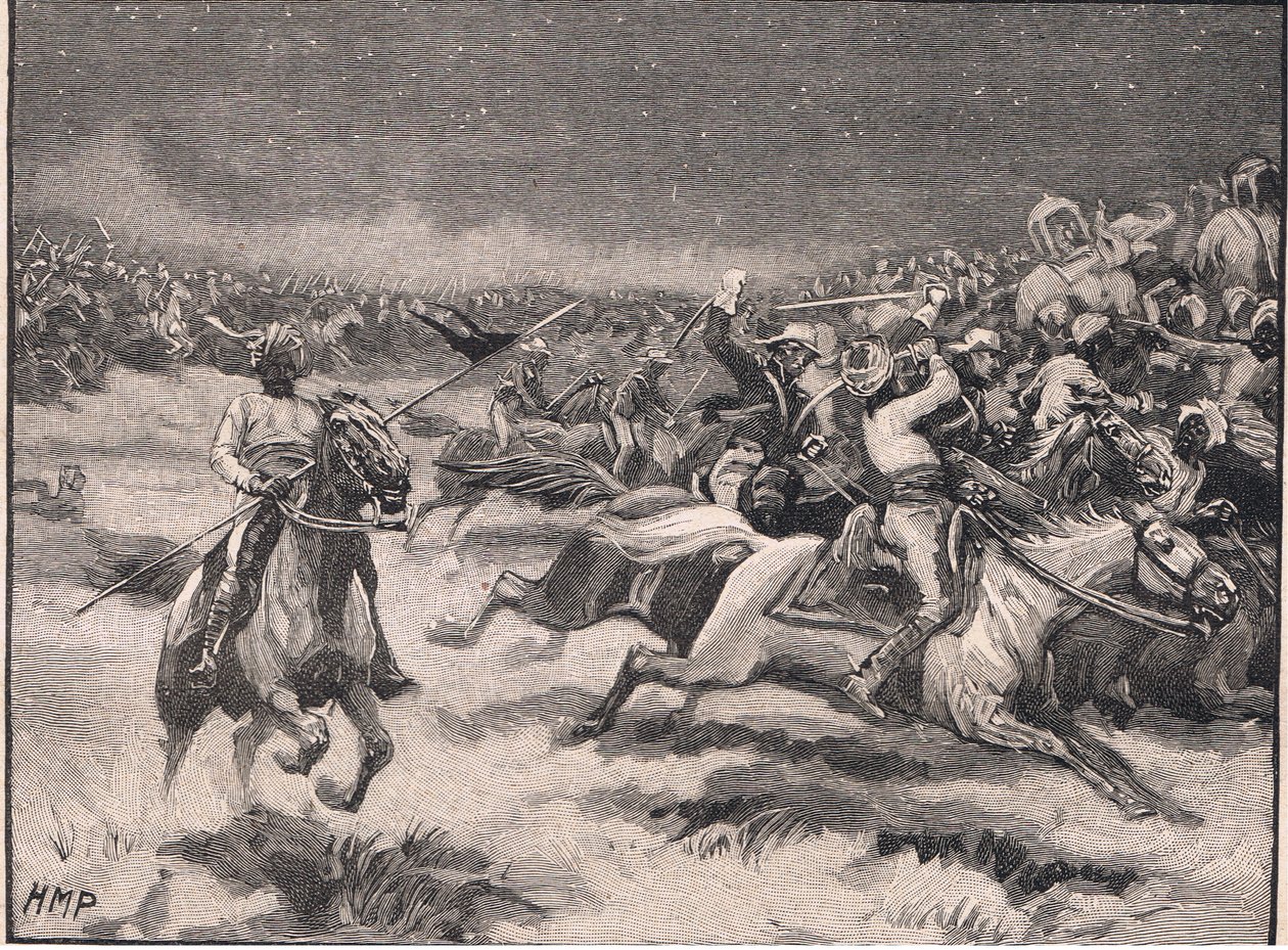 The chase at Argaum AD 1803 by Henry Marriott Paget