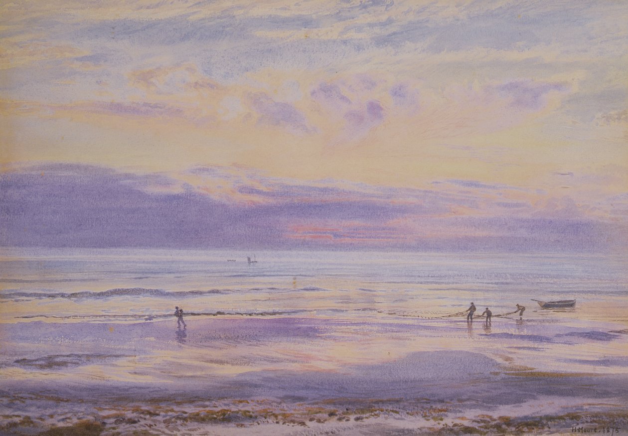A Calm Evening - Tide Down by Henry Moore