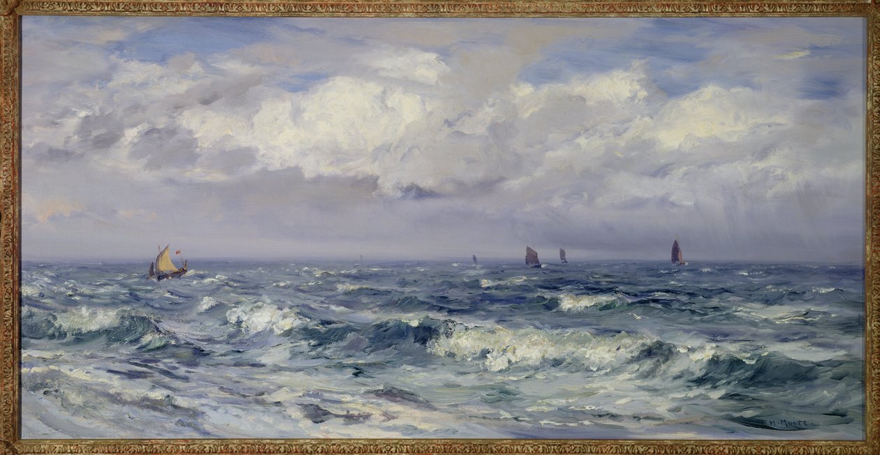 Squally Weather, South Coast by Henry Moore