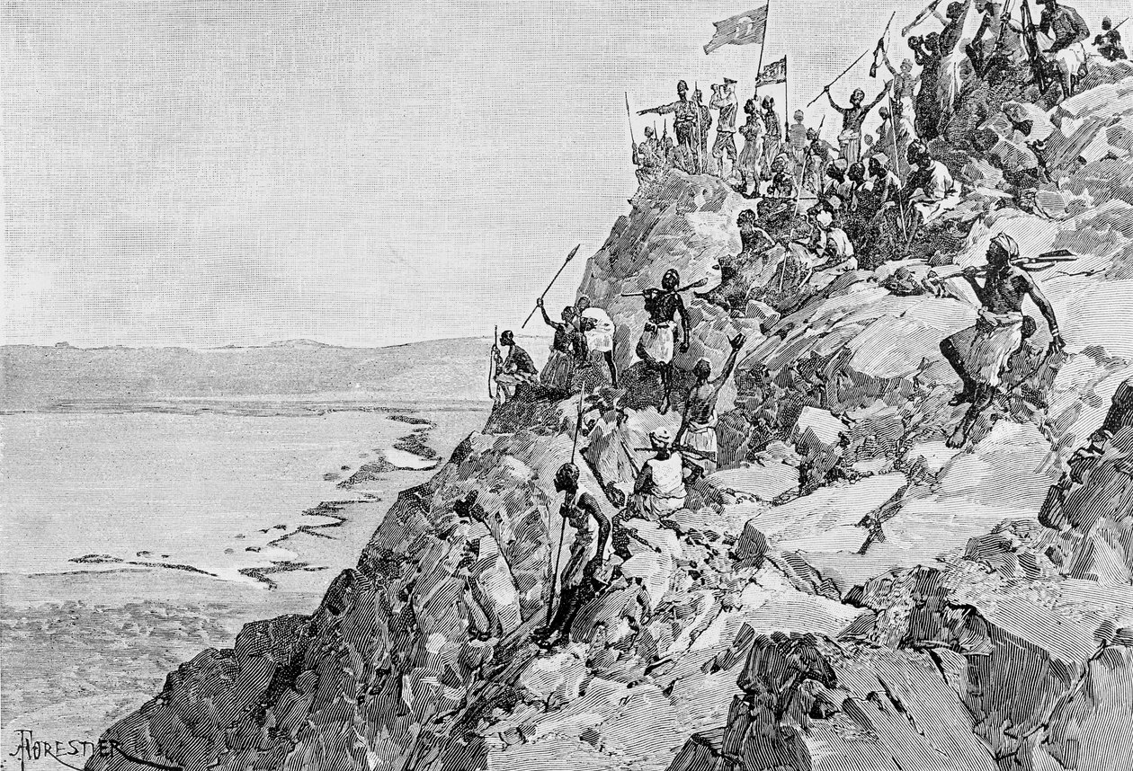 The South End of the Albert Nyanza, Dec. 13, 1887, from 
