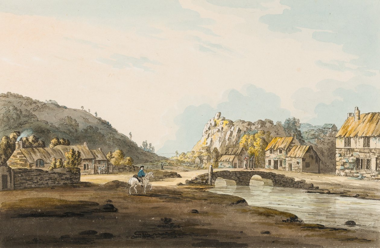 Tolcarne Bridge [Newlyn] by Henry Pendarves Tremenheere
