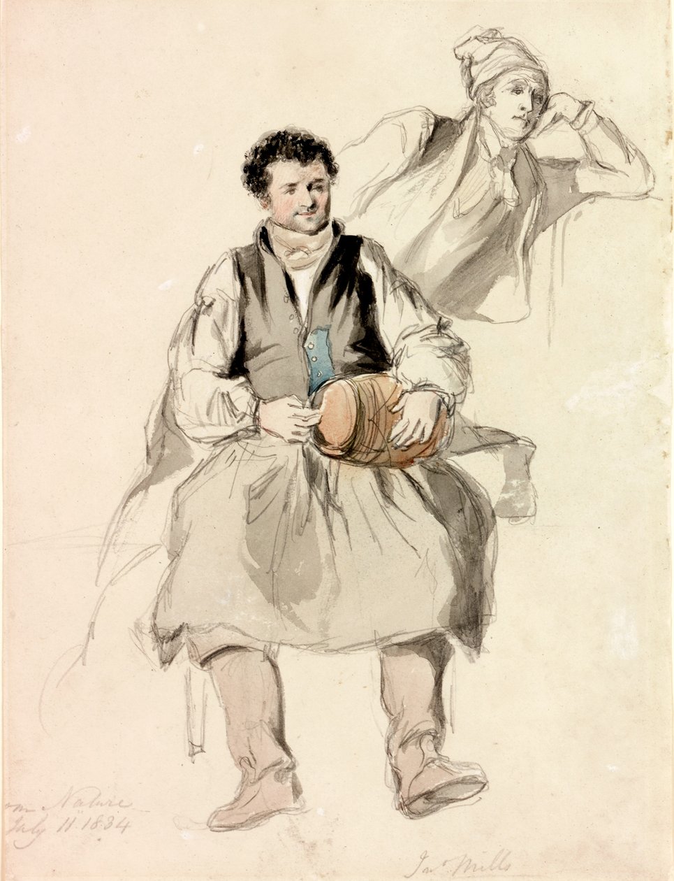 Bob Mills, Junior by Henry Perlee Parker