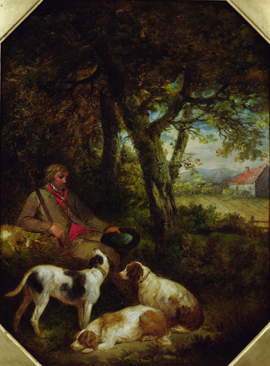 The Weary Sportsman by Henry Robert Morland