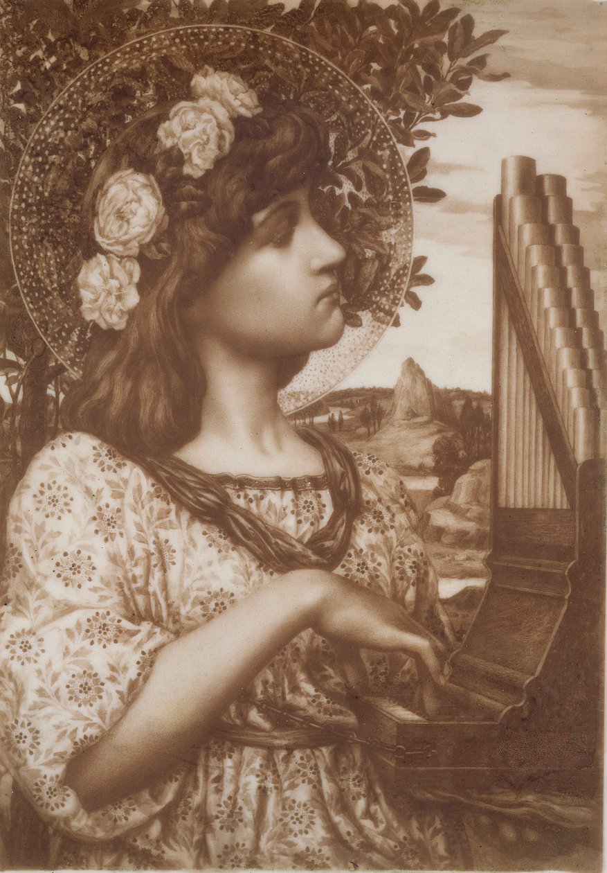 Saint Cecilia, c.1885 by Henry Ryland