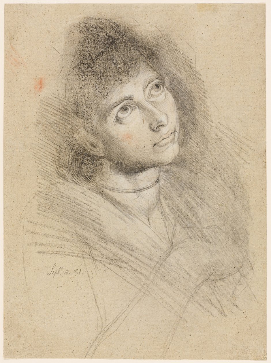 Portrait of a Woman (Martha Hess) by Henry (1741 1825) Fuseli