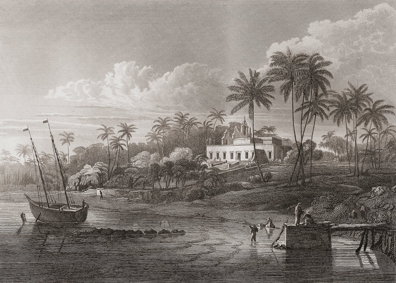 Government House at Mesuril by Henry (after) Salt