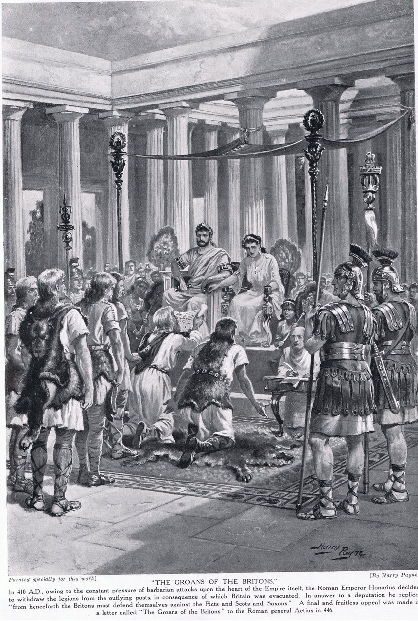 The Groans of the Britons, illustration from 