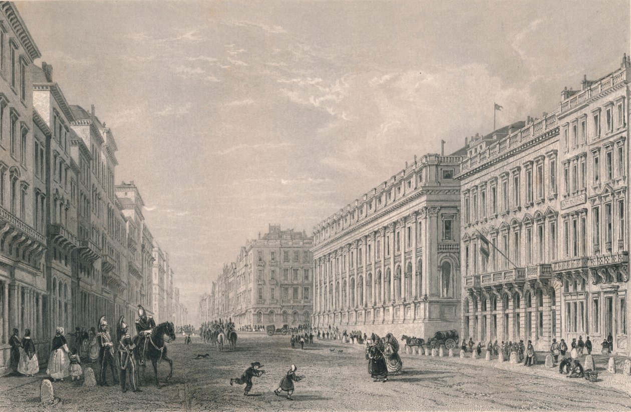 Rue du Chapeau Rouge, Bordeaux by Henry Adlard