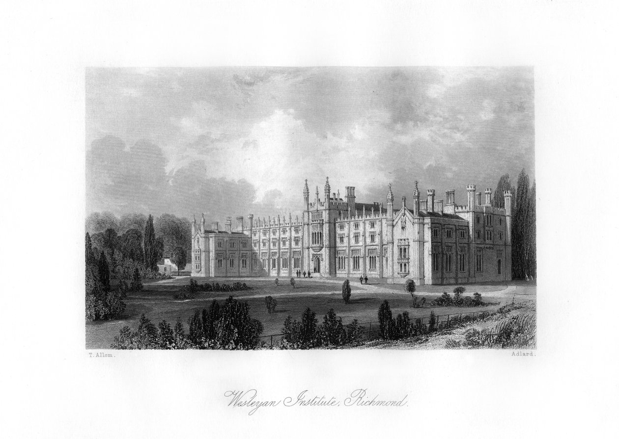 Wesleyan Institute, Richmond by Henry Adlard