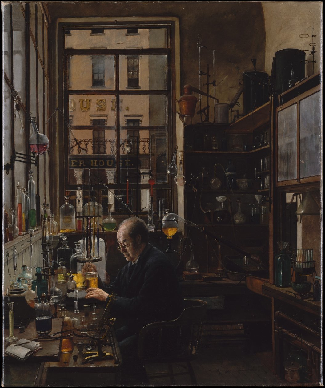 Henry Alexander In The Laboratory by Henry Alexander