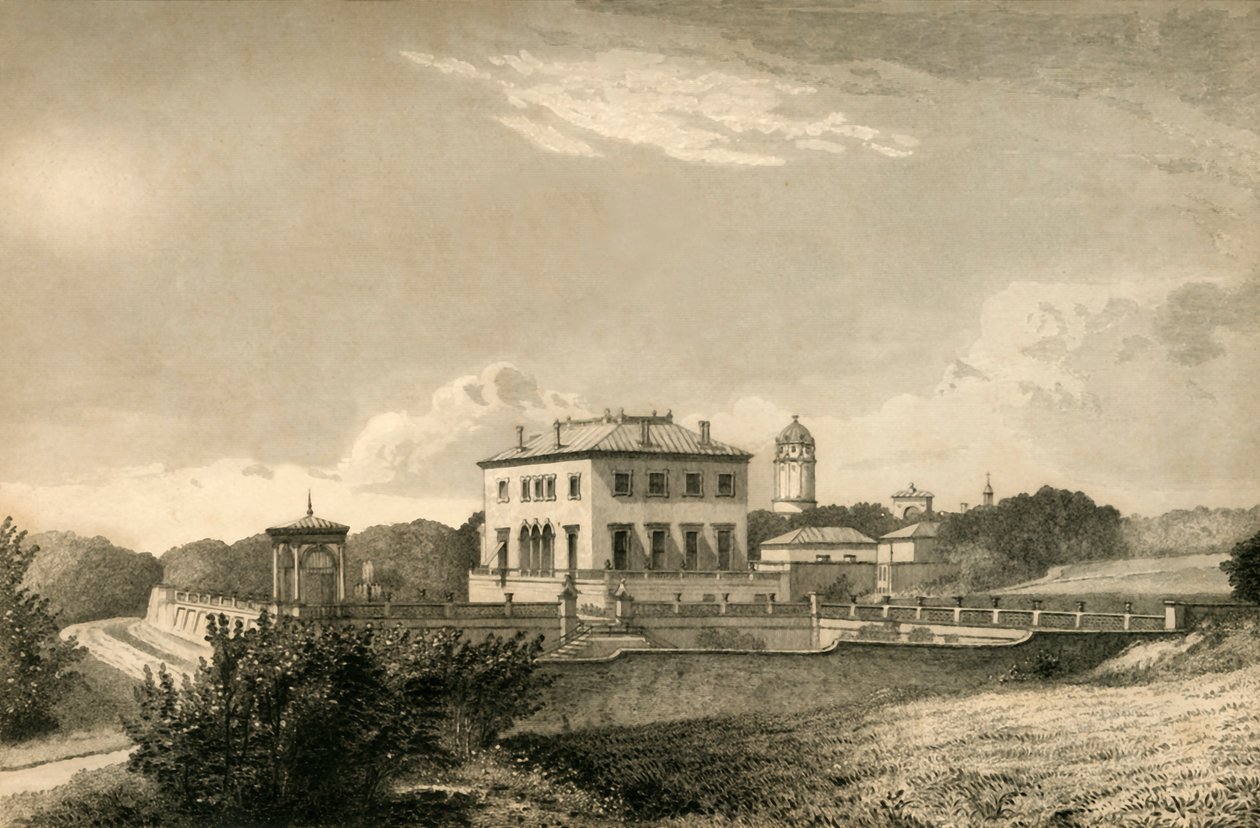 The Park, Brighton by Henry Alexander Ogg