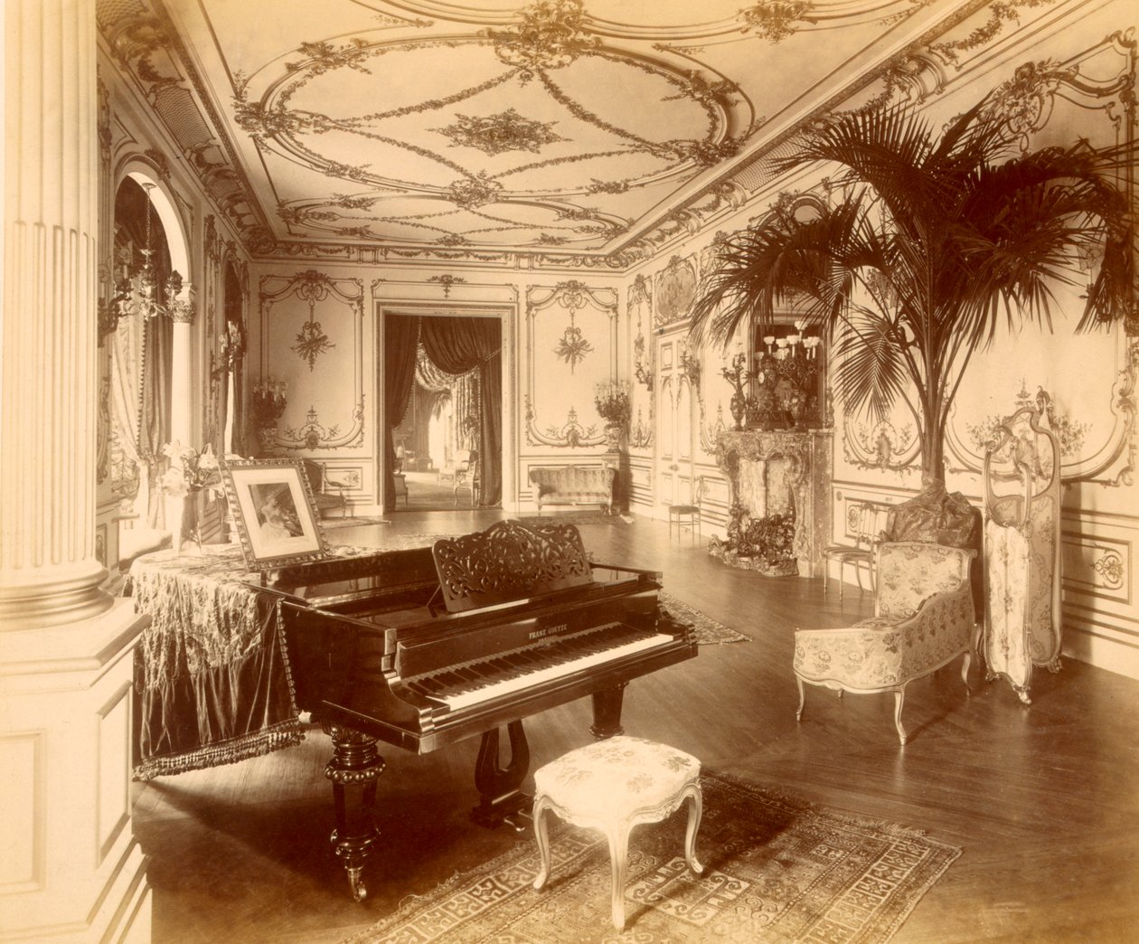 The Ballroom at 17 Grosvenor Place, London by Henry Bedford Lemere