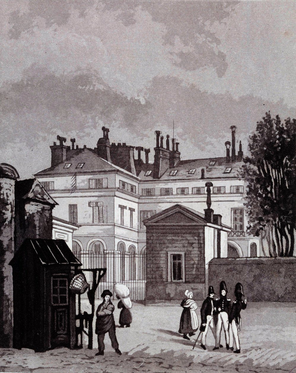 View of the Polytechnic School in the 18th Century by Henry Berthoud