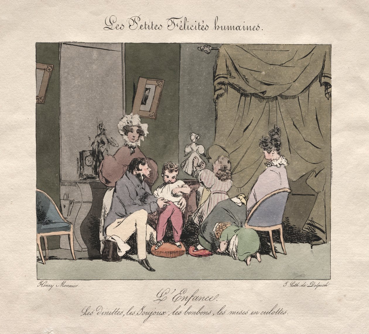 Little Human Felicities: Childhood by Henry Bonaventure Monnier
