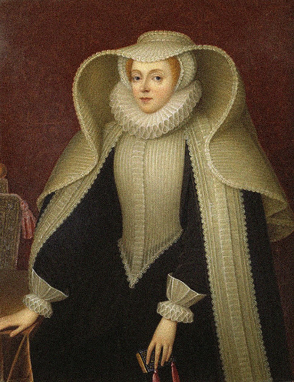 Elizabeth, Lady Hoby, née Elizabeth Cooke 1528-1609 by Henry Bone