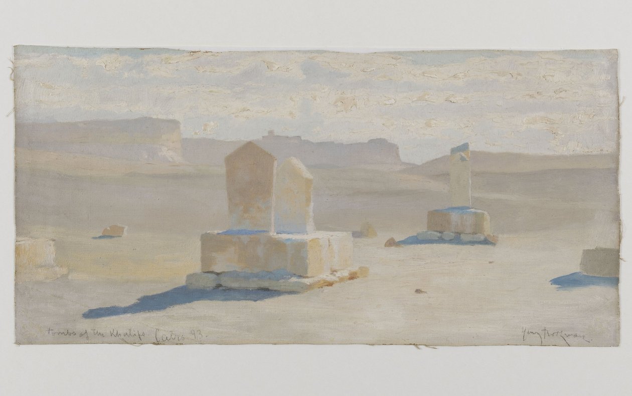 Cairo, Tombs of the Caliphs by Henry Brokman Knudsen
