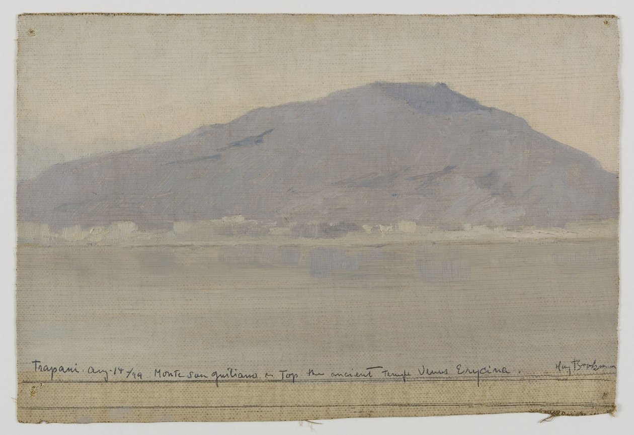 Trapani, Monte San Giuliano (Sicily) by Henry Brokman Knudsen