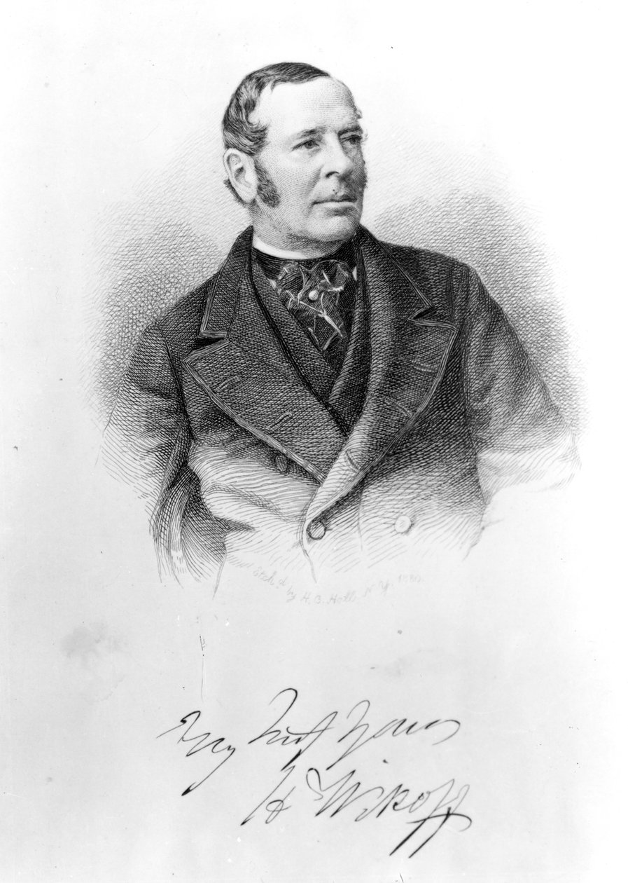 Henry Wikoff by Henry Bryan I Hall: Premium art reproduction