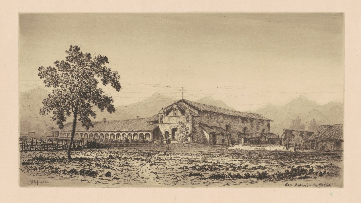 Mission San Antonio de Padua by Henry Chapman Ford