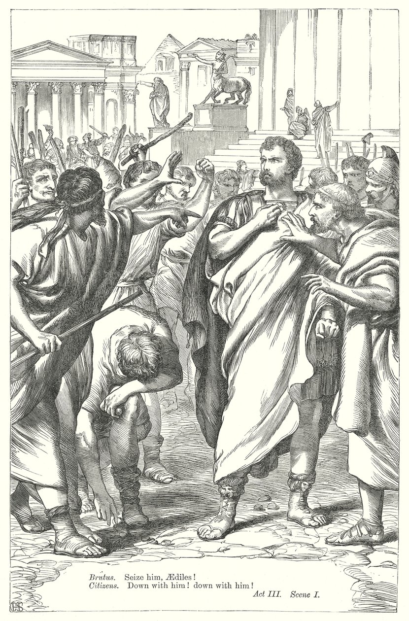 Coriolanus by Henry Courtney (after) Selous