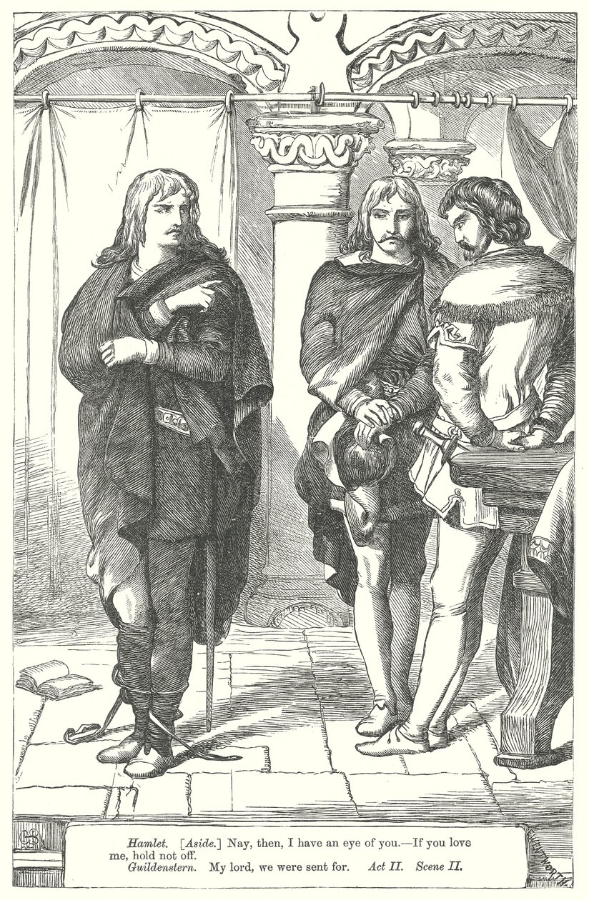Hamlet by Henry Courtney (after) Selous