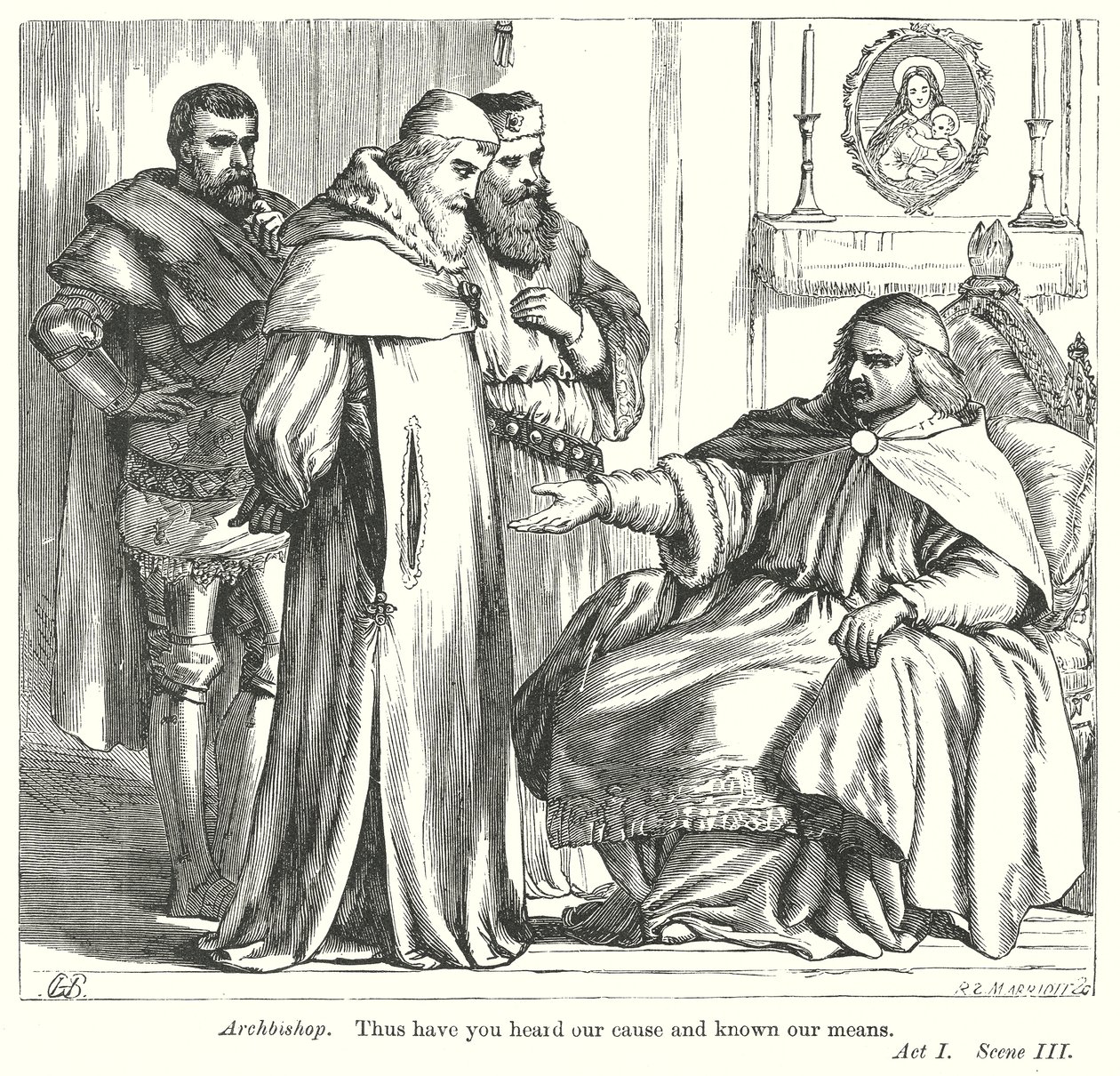 King Henry IV Part II by Henry Courtney (after) Selous