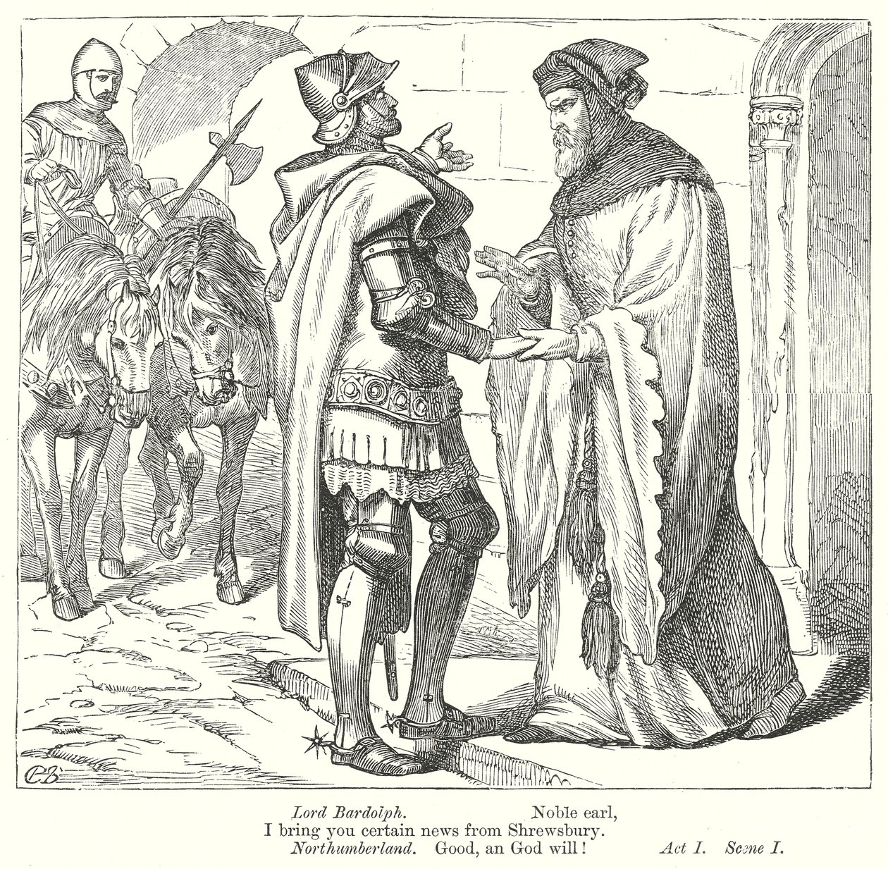 King Henry IV Part II by Henry Courtney (after) Selous