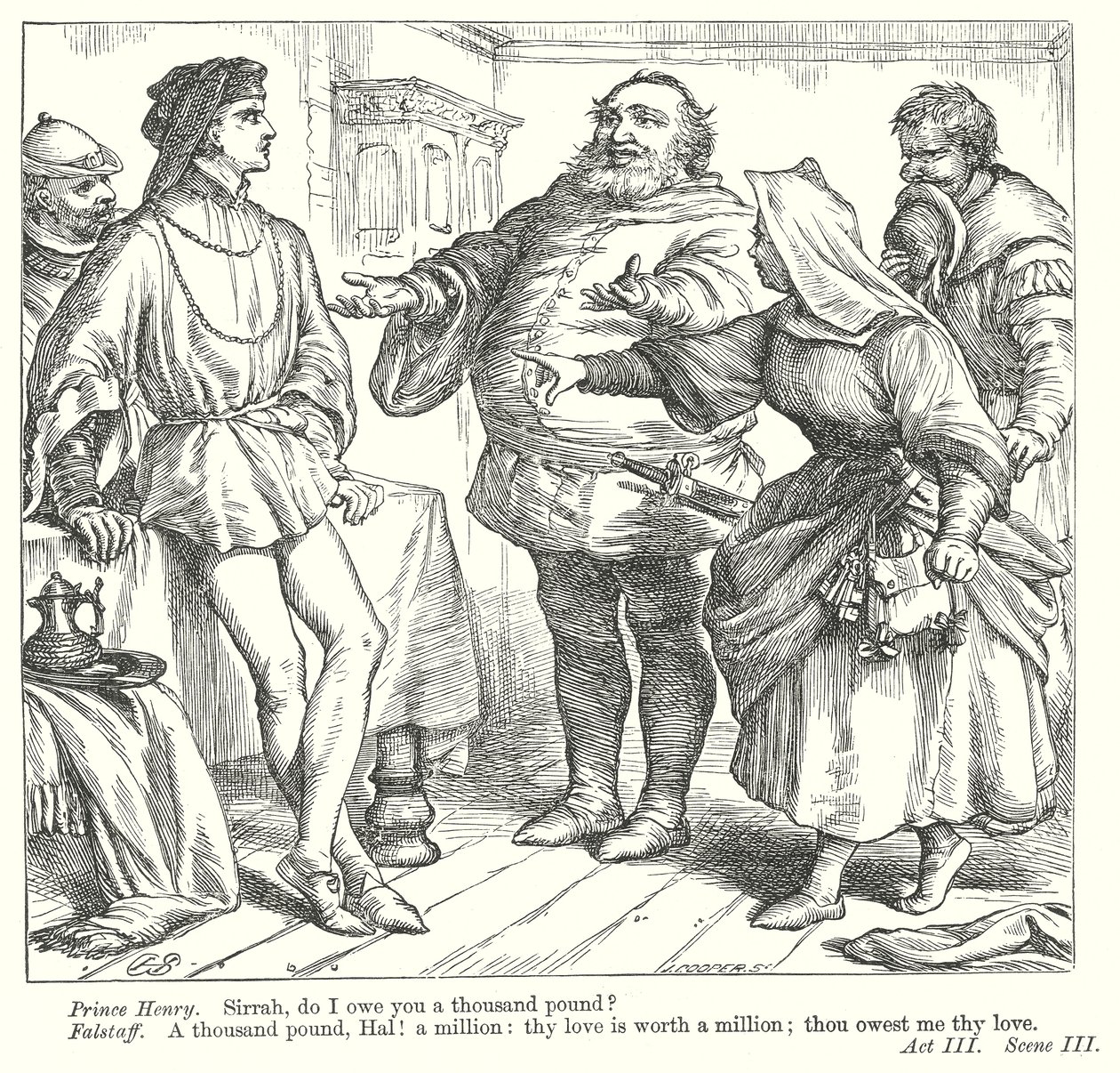 King Henry IV Part I by Henry Courtney (after) Selous
