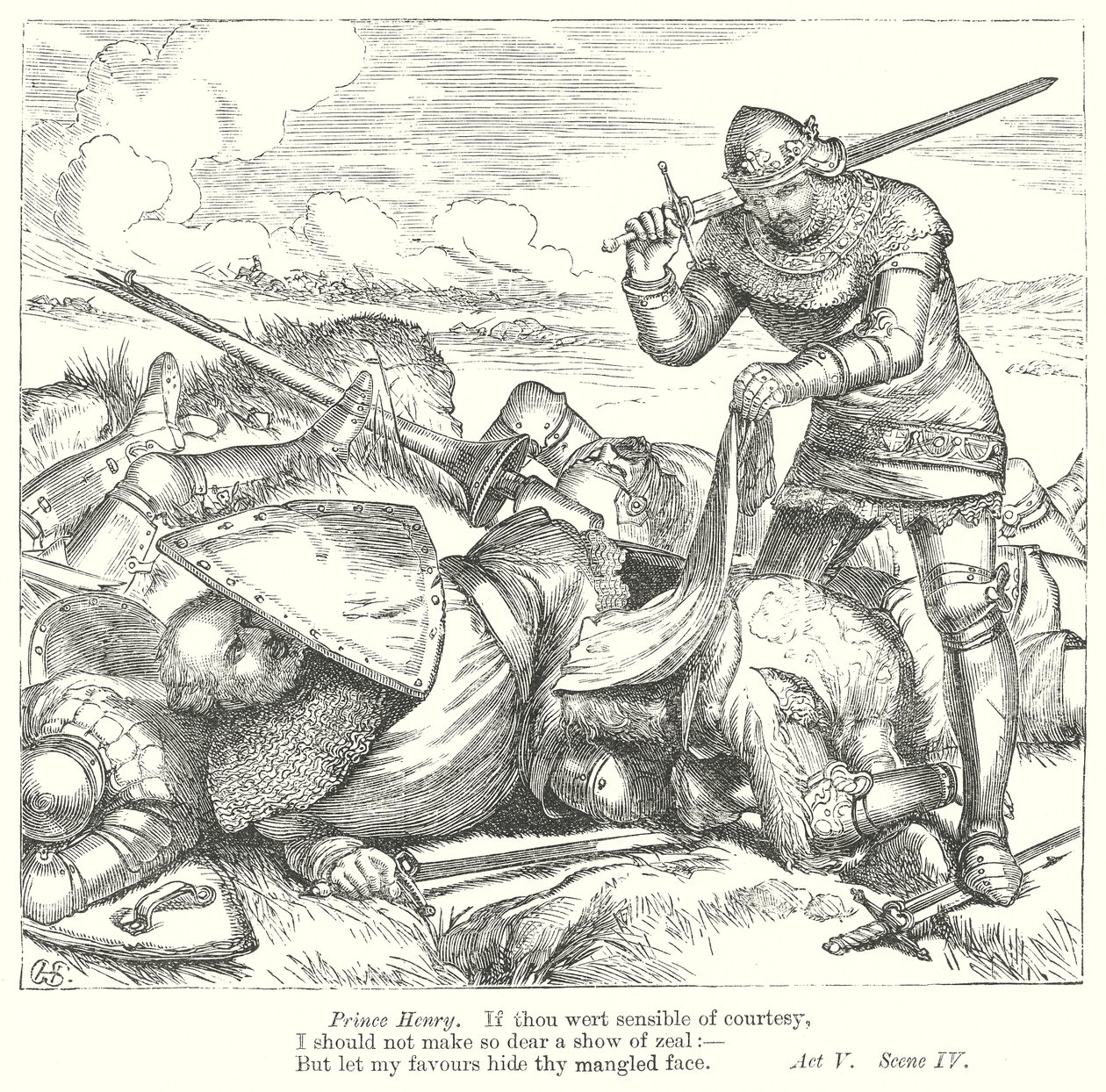 King Henry IV Part I by Henry Courtney (after) Selous