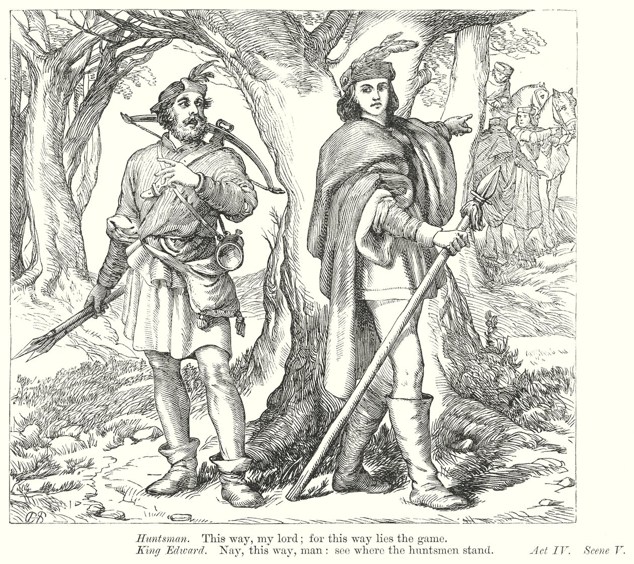 King Henry VI Part III by Henry Courtney (after) Selous