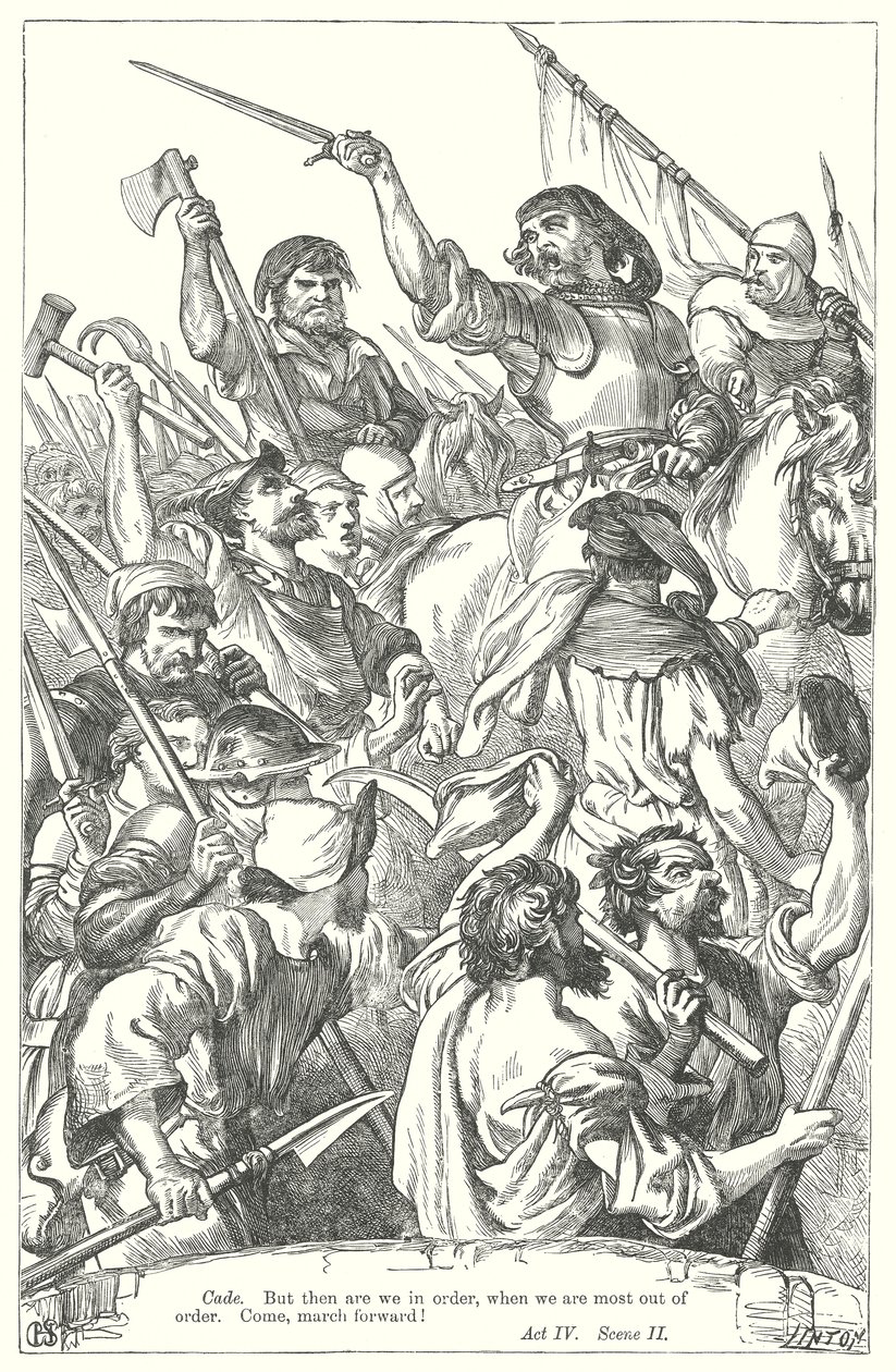 King Henry VI Part II by Henry Courtney (after) Selous