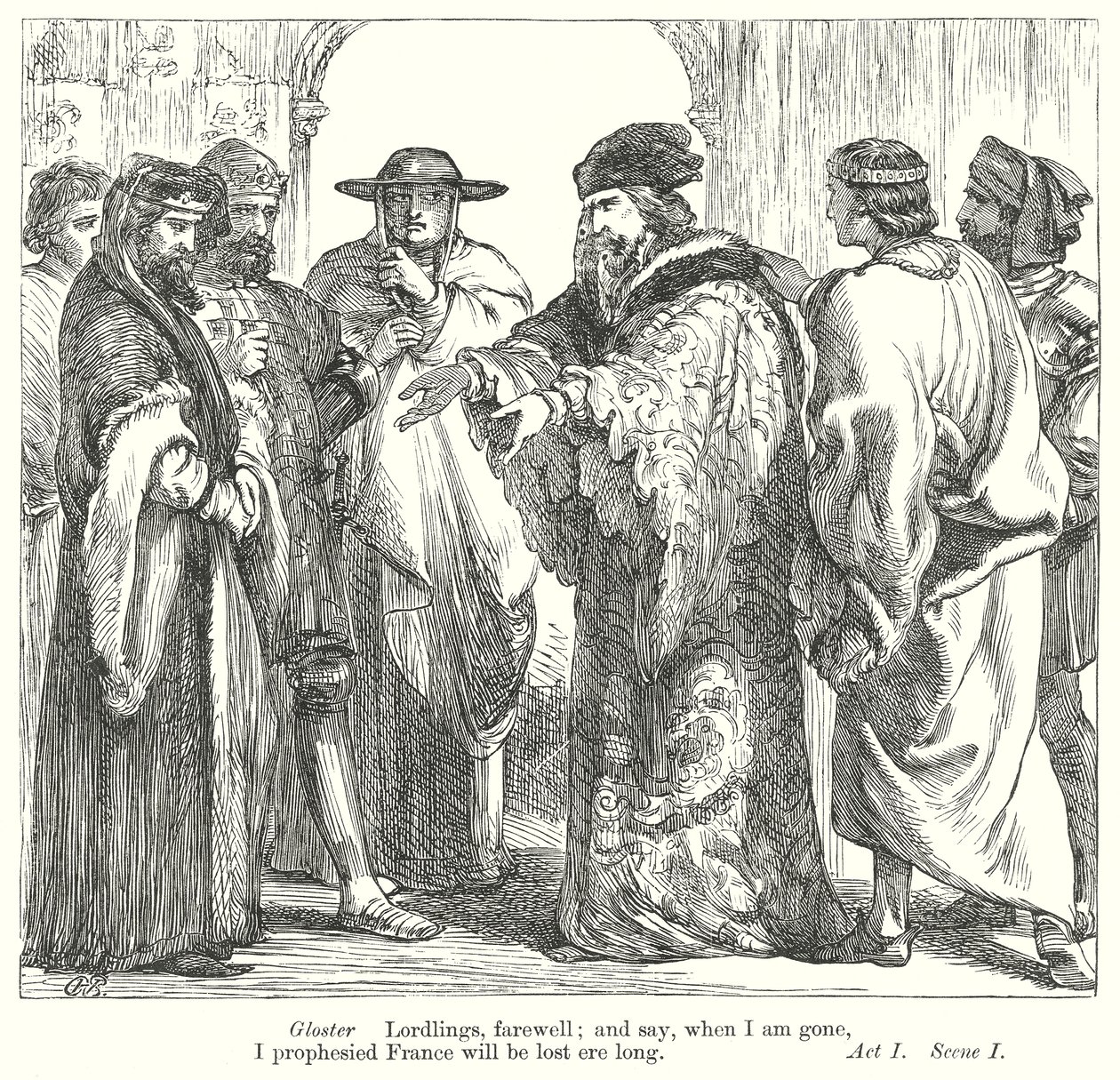King Henry VI Part II by Henry Courtney (after) Selous