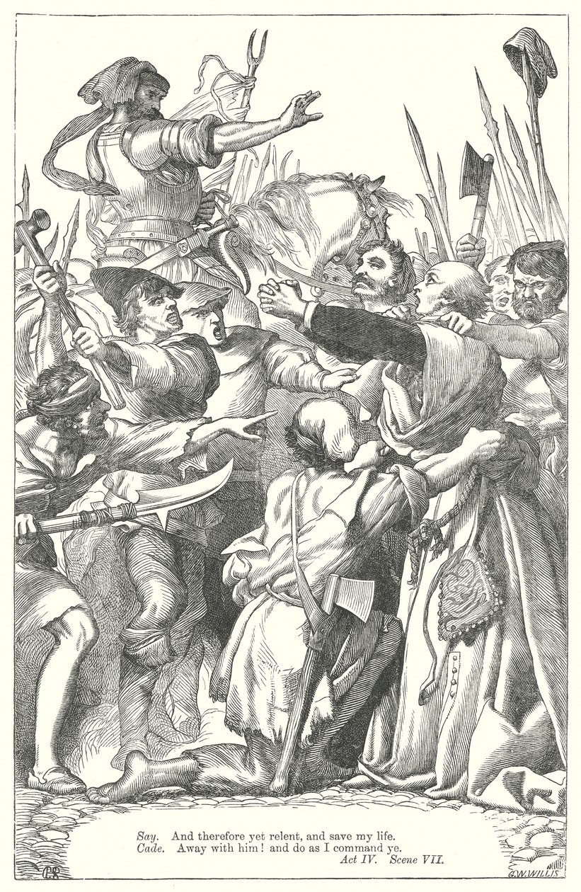 King Henry VI Part II by Henry Courtney (after) Selous