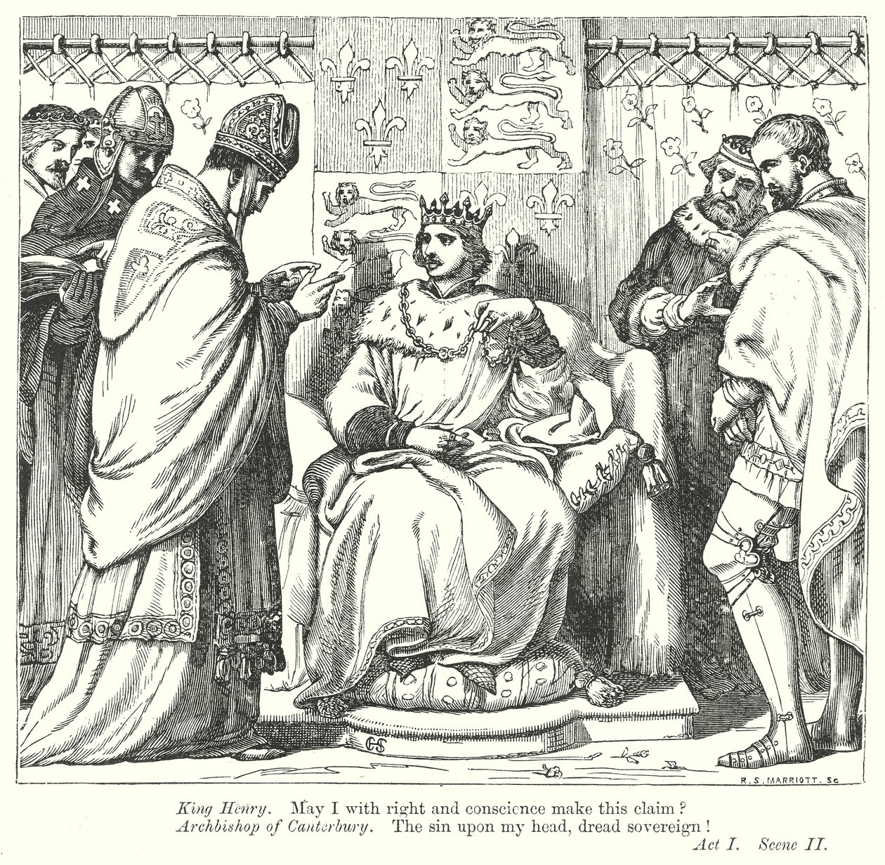 King Henry V by Henry Courtney (after) Selous