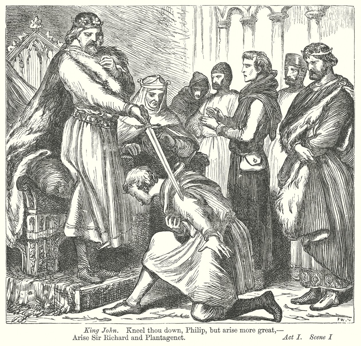 King John by Henry Courtney (after) Selous