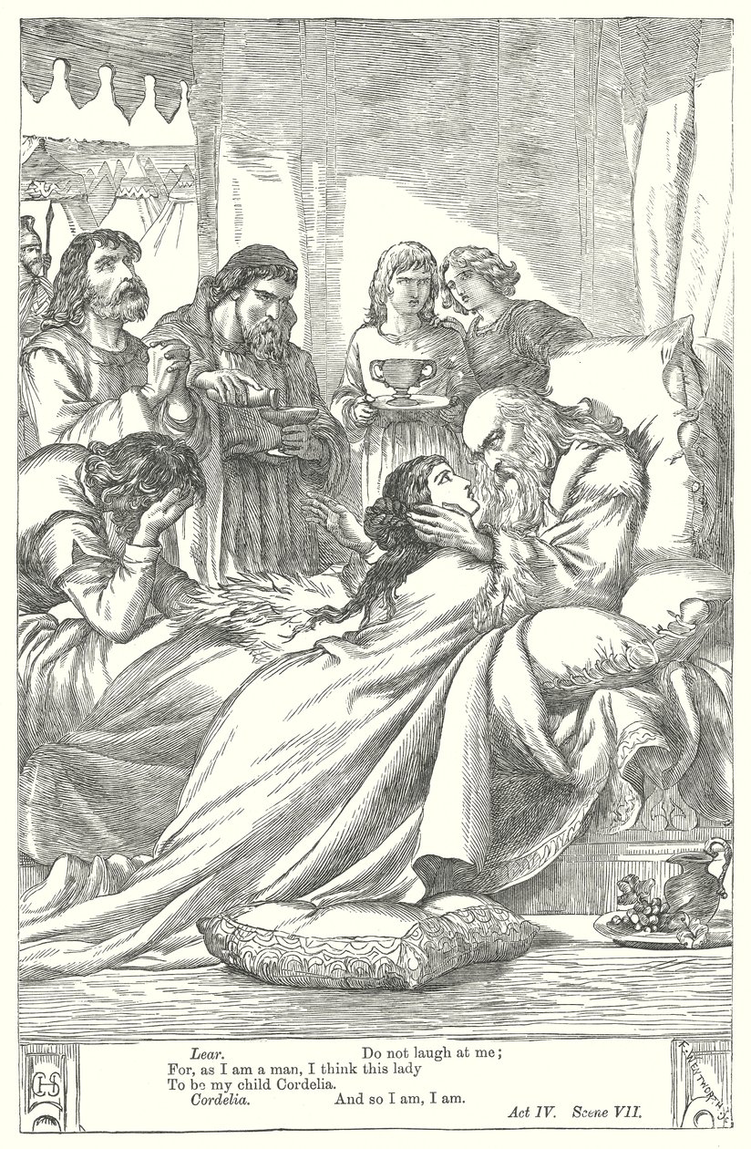 King Lear by Henry Courtney (after) Selous