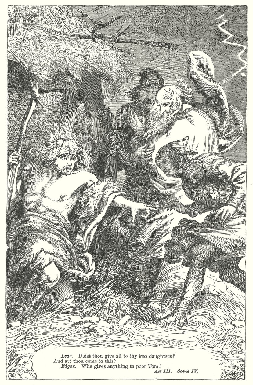 King Lear by Henry Courtney (after) Selous