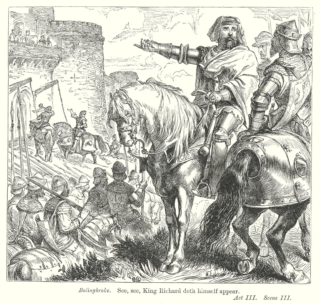 King Richard II by Henry Courtney (after) Selous
