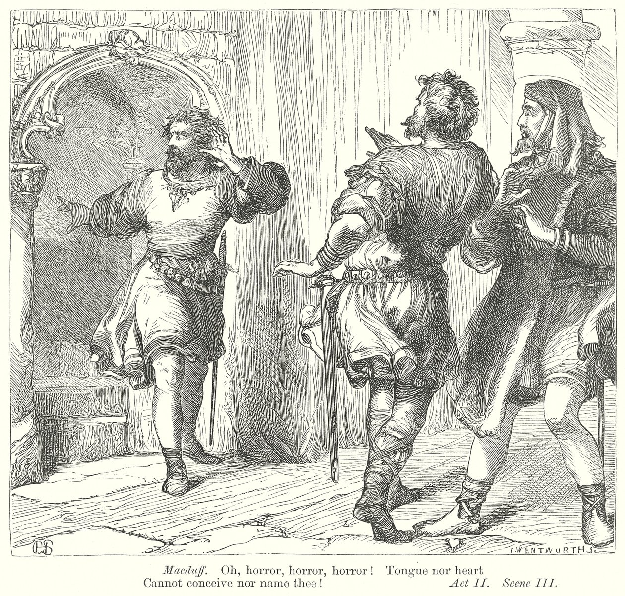 Macbeth by Henry Courtney (after) Selous