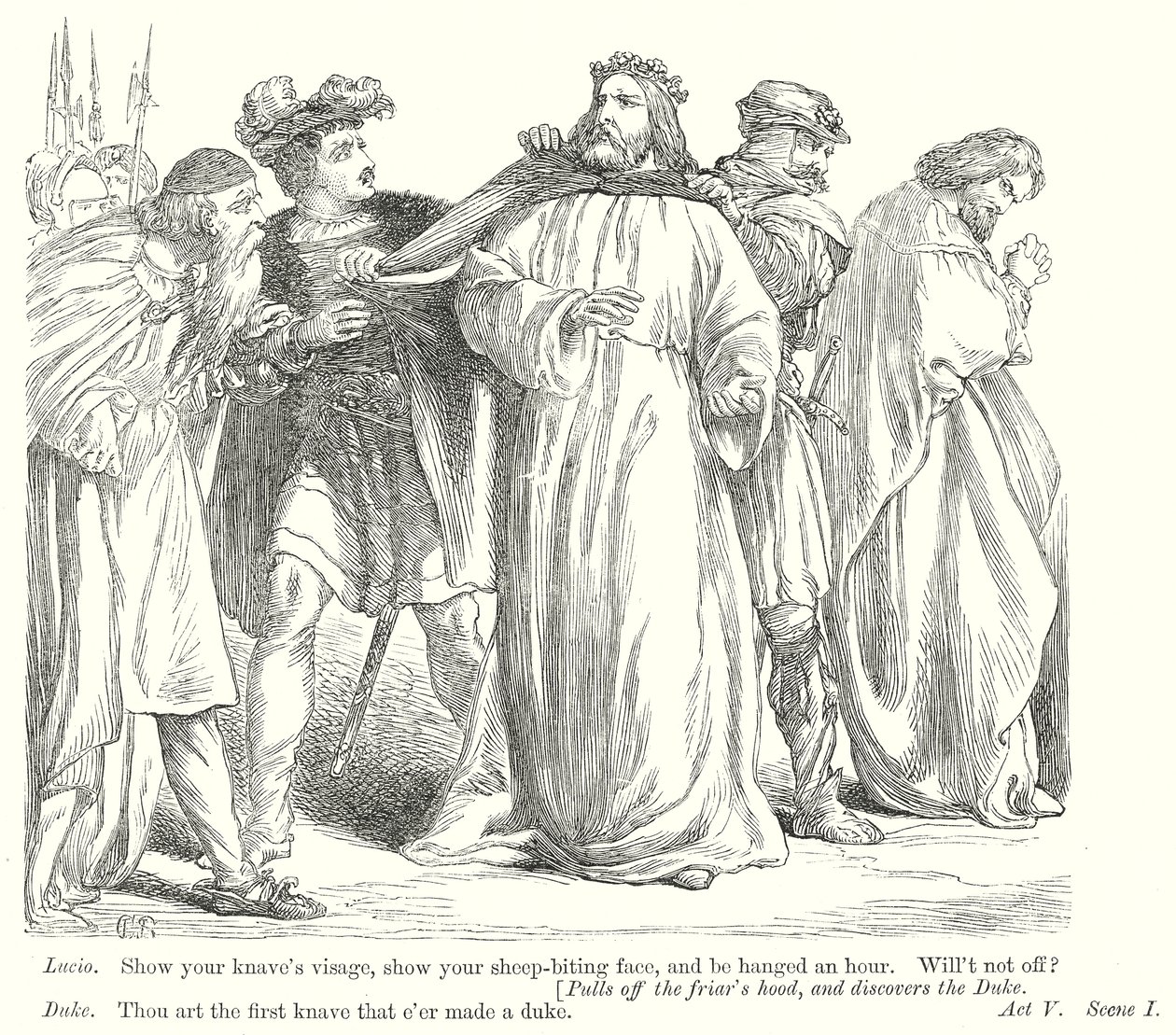 Measure for Measure by Henry Courtney (after) Selous