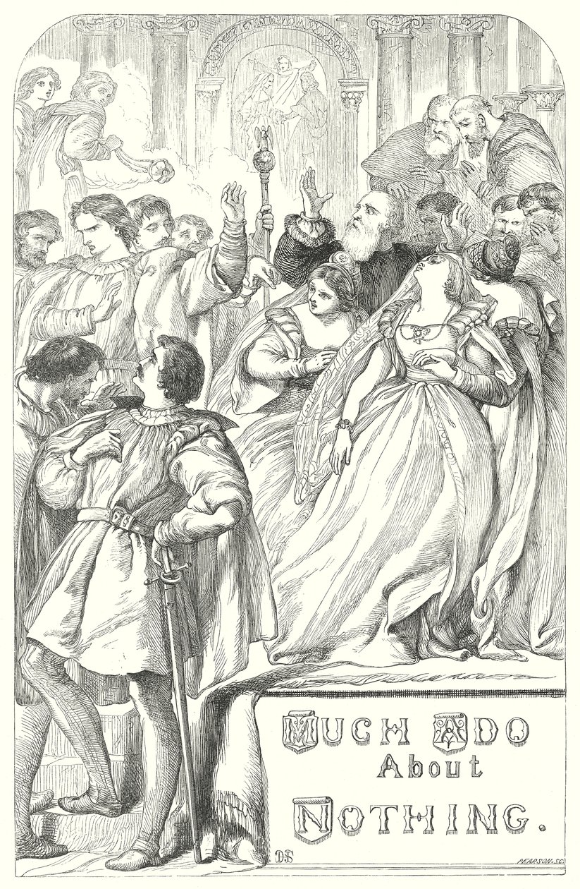 Much Ado About Nothing by Henry Courtney (after) Selous