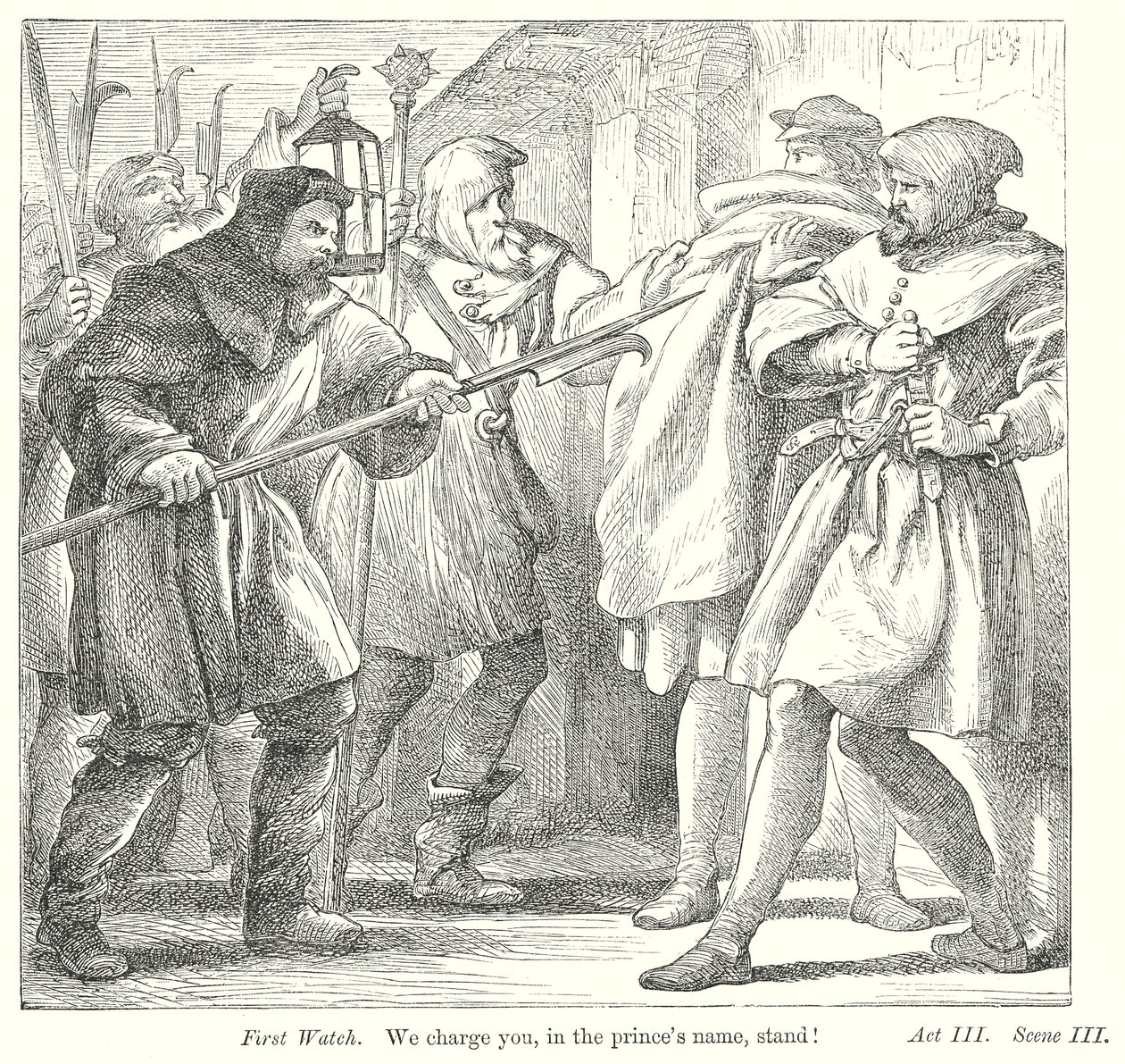 Much Ado About Nothing by Henry Courtney (after) Selous