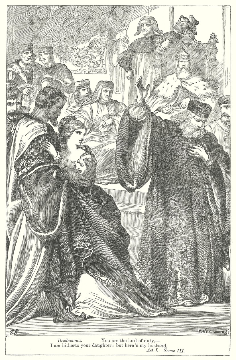 Othello by Henry Courtney (after) Selous