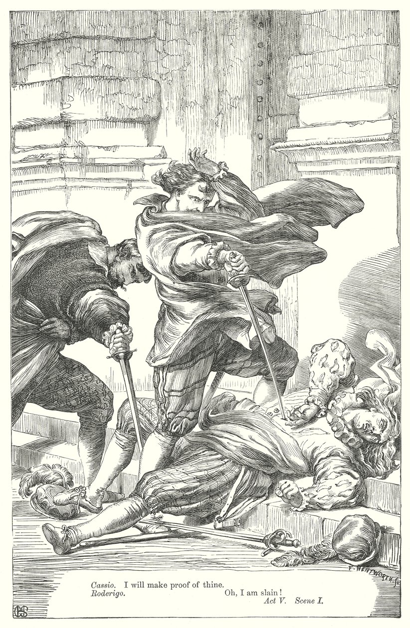 Othello by Henry Courtney (after) Selous