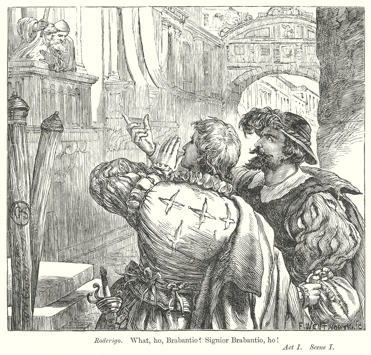 Othello by Henry Courtney (after) Selous