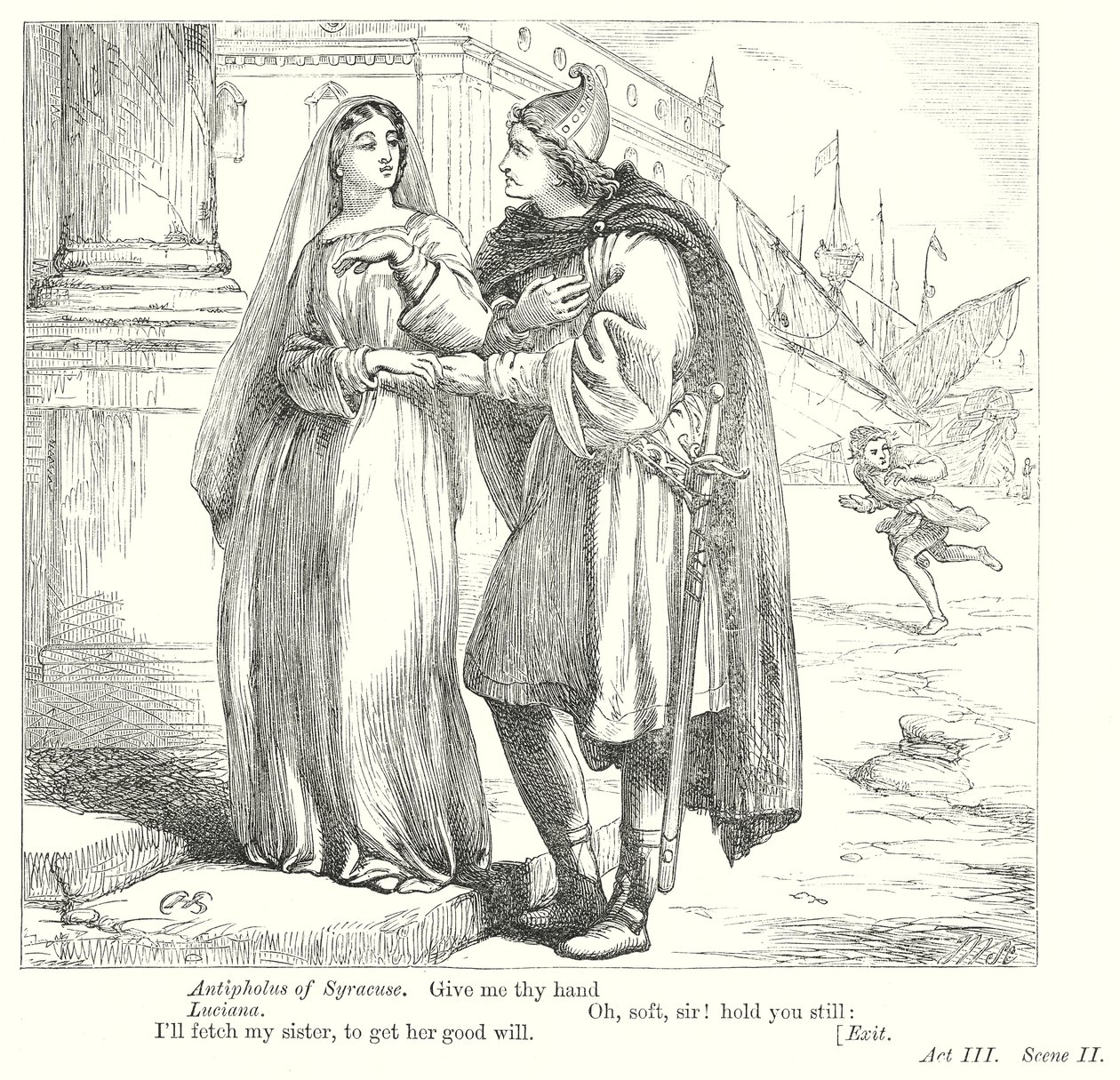 The Comedy of Errors by Henry Courtney (after) Selous