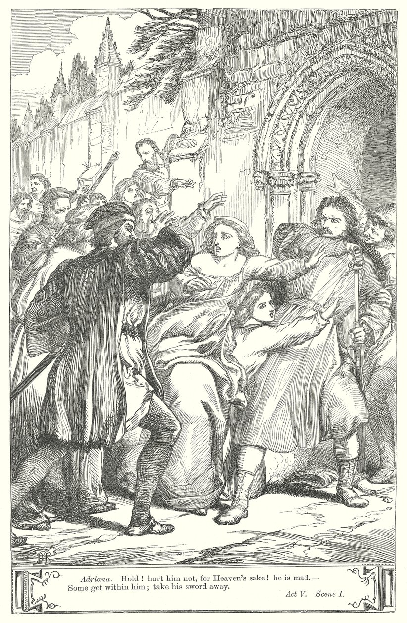 The Comedy of Errors by Henry Courtney (after) Selous