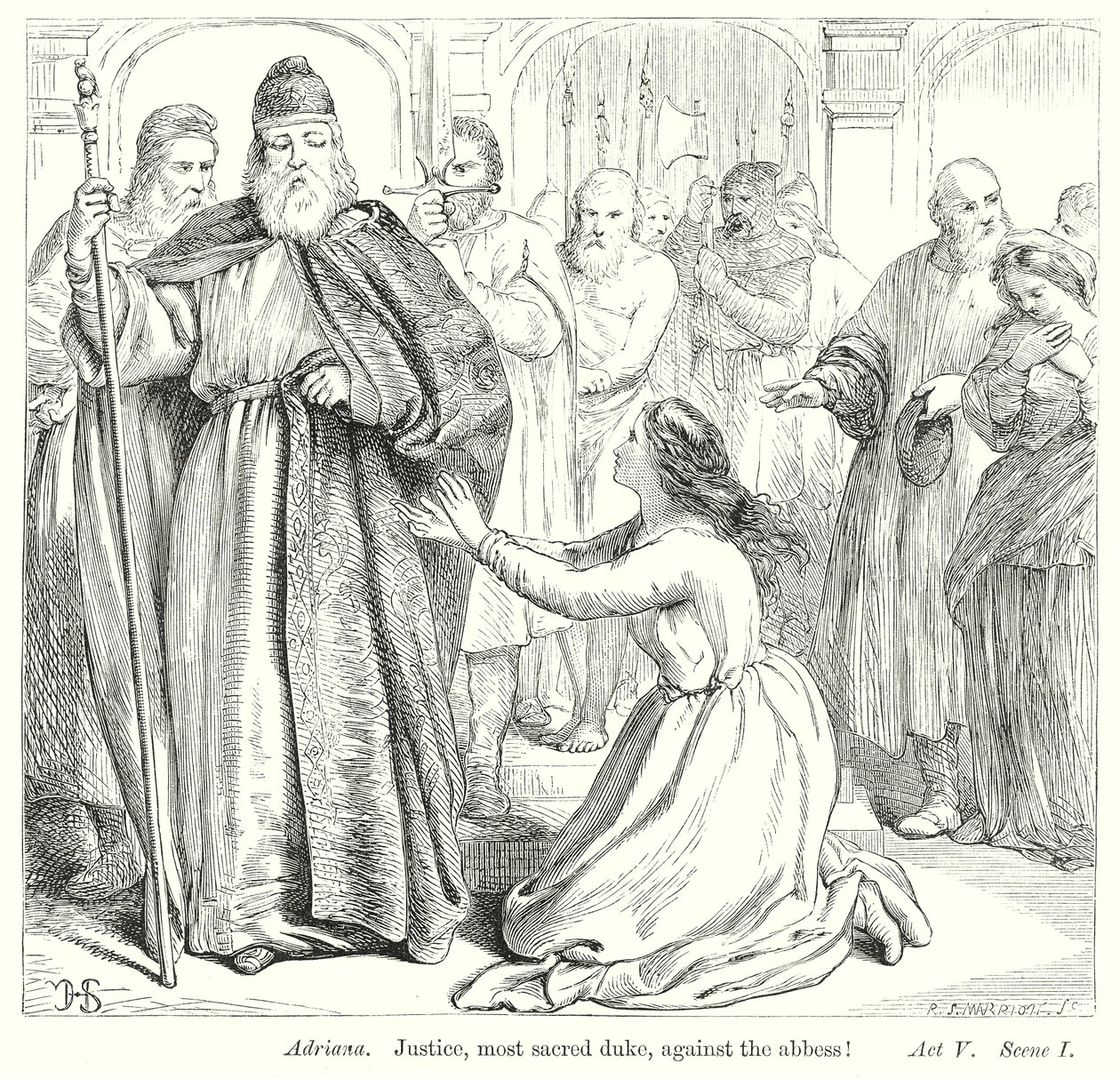 The Comedy of Errors by Henry Courtney (after) Selous