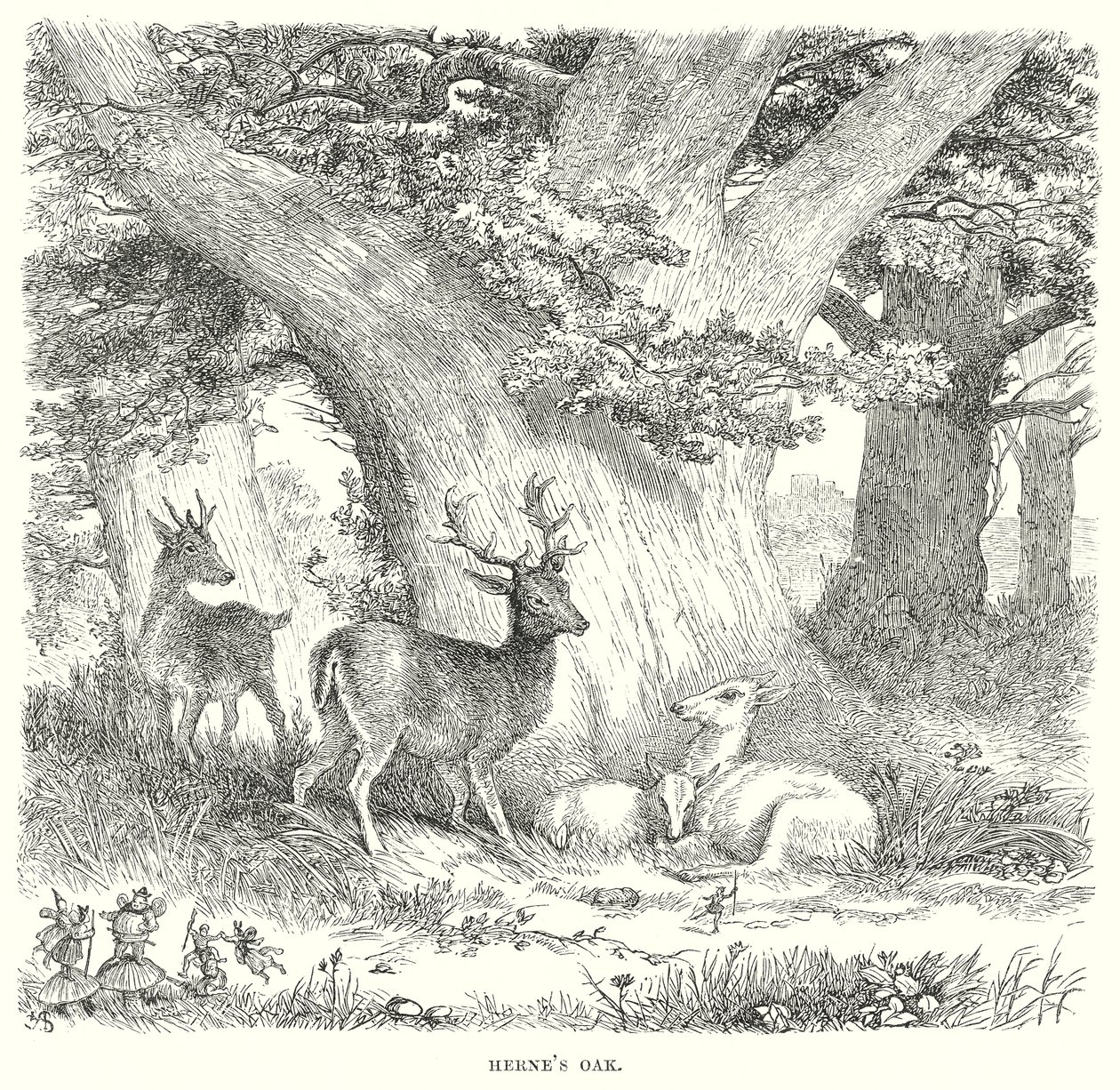 The Merry Wives of Windsor by Henry Courtney (after) Selous