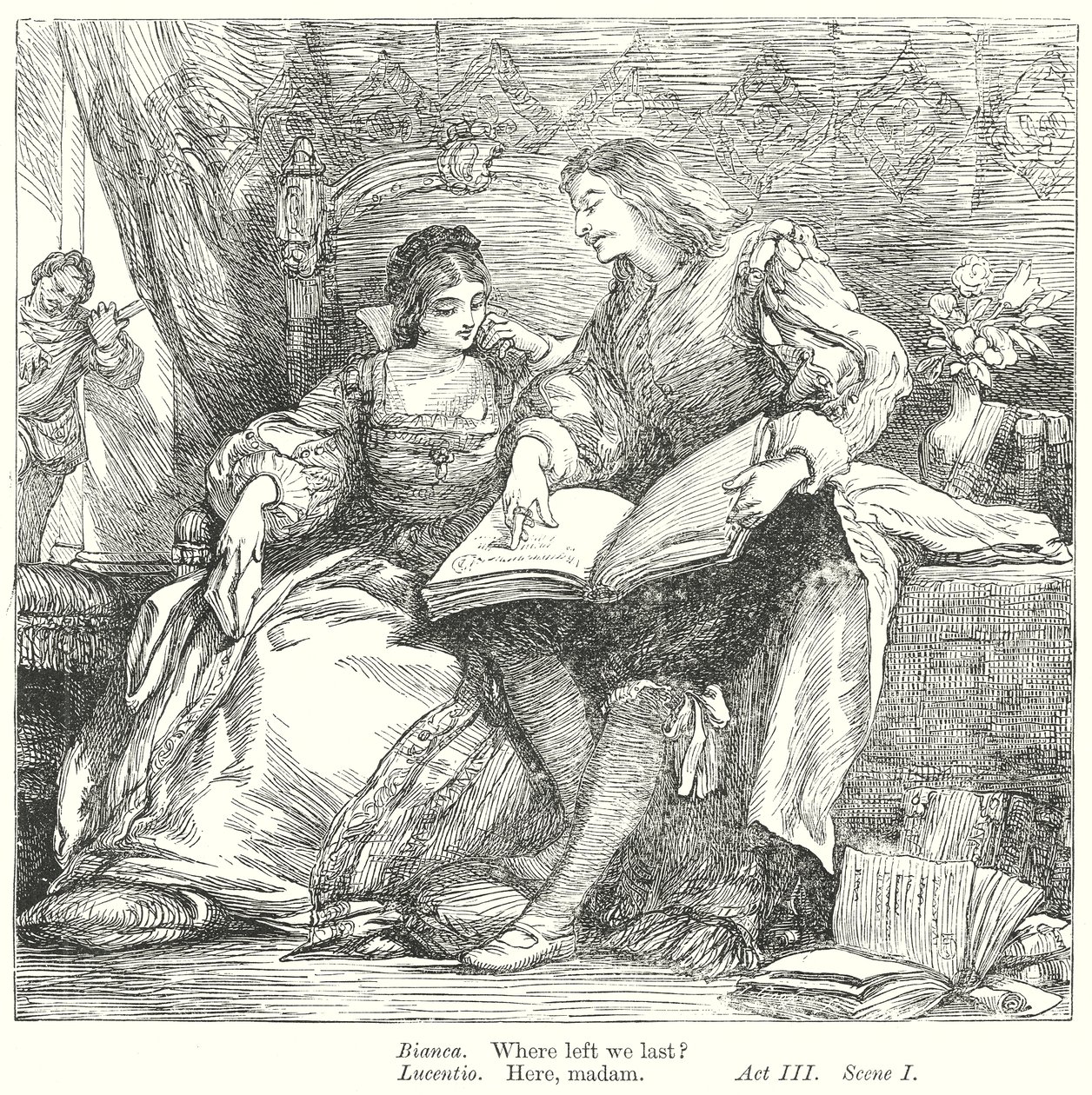 The Taming of the Shrew by Henry Courtney (after) Selous